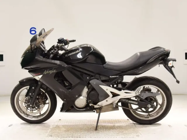 Kawasaki ER-6f 2007, чёрный, фото 2