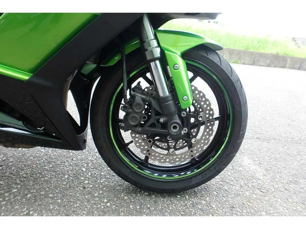 Kawasaki Ninja 1000 2011, black/green, фото 4