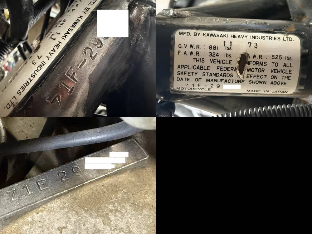 Kawasaki Z1 1973, фото 10