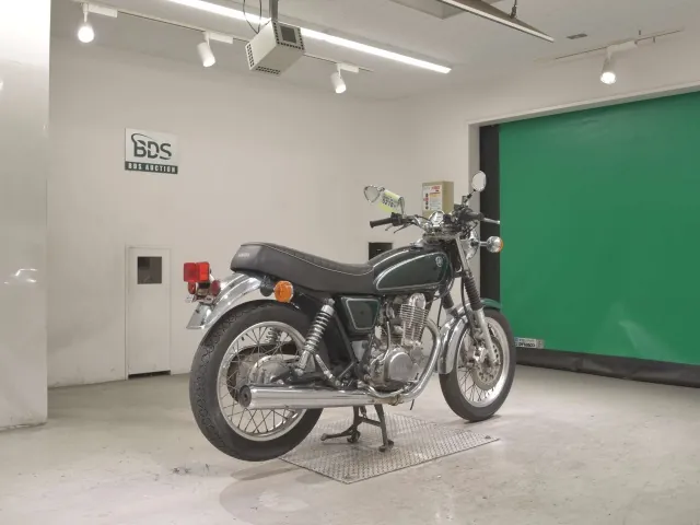 Yamaha SR400 2004, зелёный, фото 5
