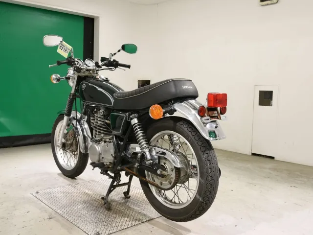Yamaha SR400 2004, зелёный, фото 6