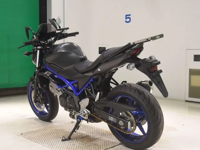 Suzuki SV650 2021, matt gun, фото 6