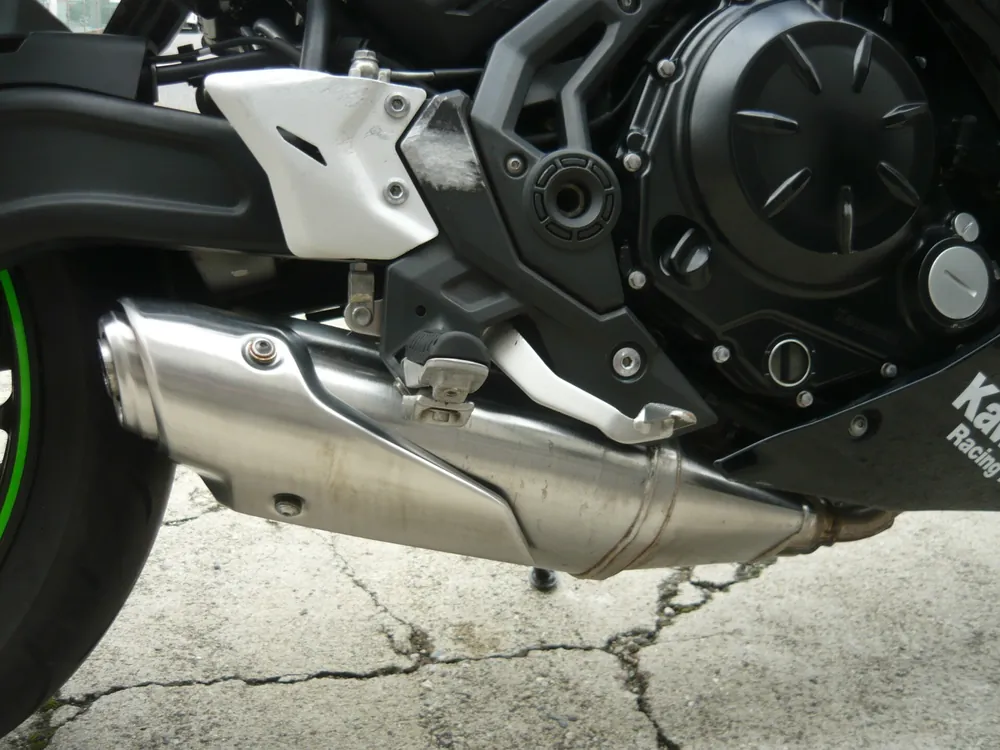 Kawasaki Ninja650A 2019, чёрный, lime, фото 4