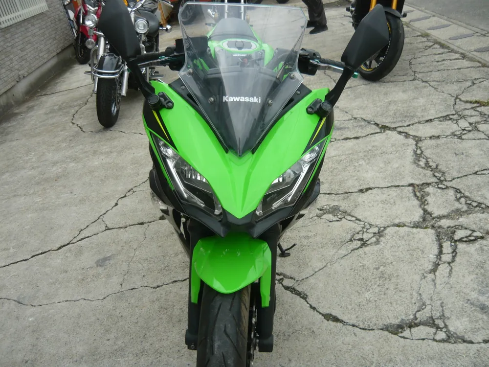 Kawasaki Ninja650A 2019, чёрный, lime, фото 7