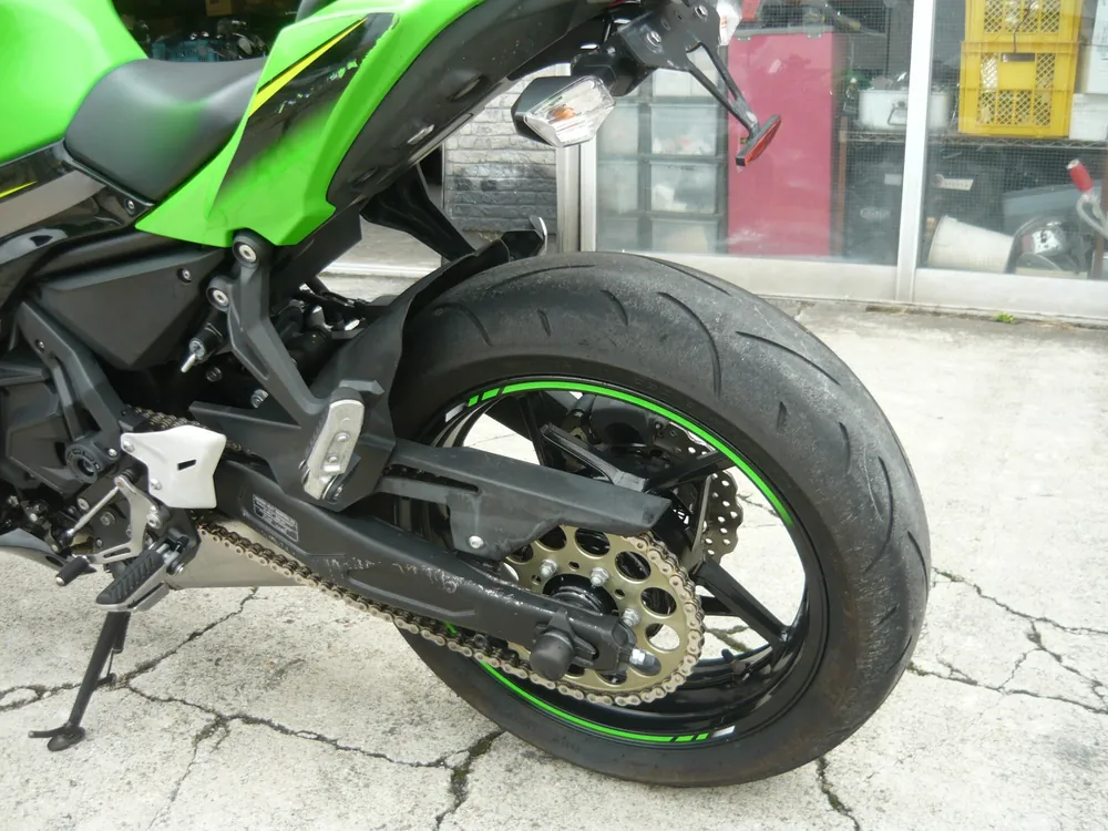 Kawasaki Ninja650A 2019, чёрный, lime, фото 9