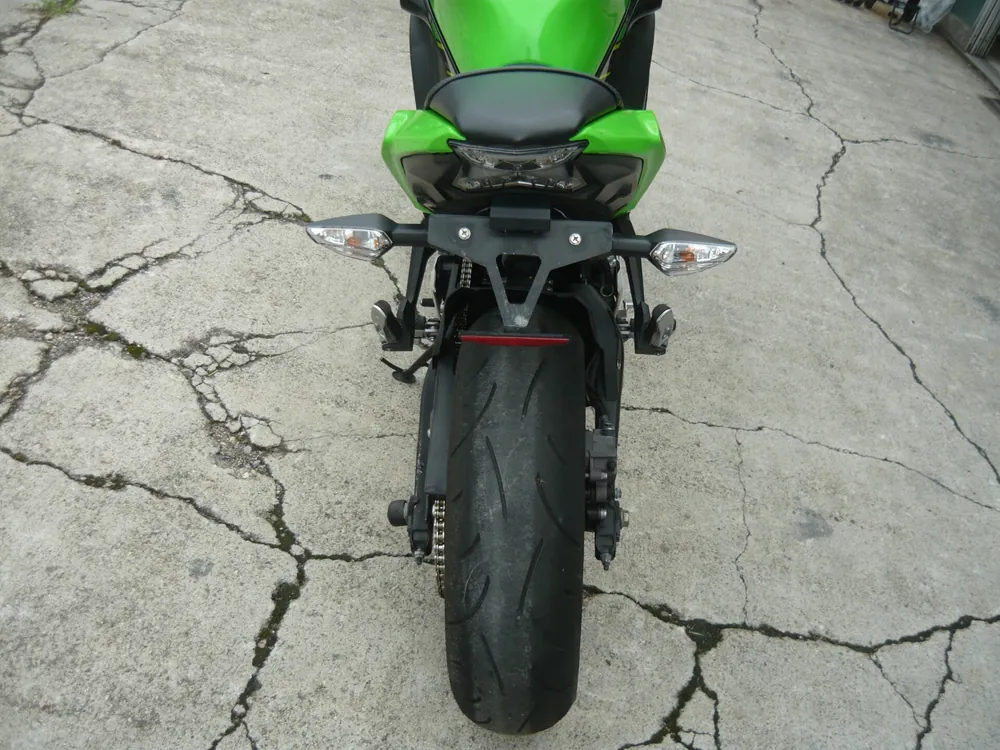Kawasaki Ninja650A 2019, чёрный, lime, фото 10