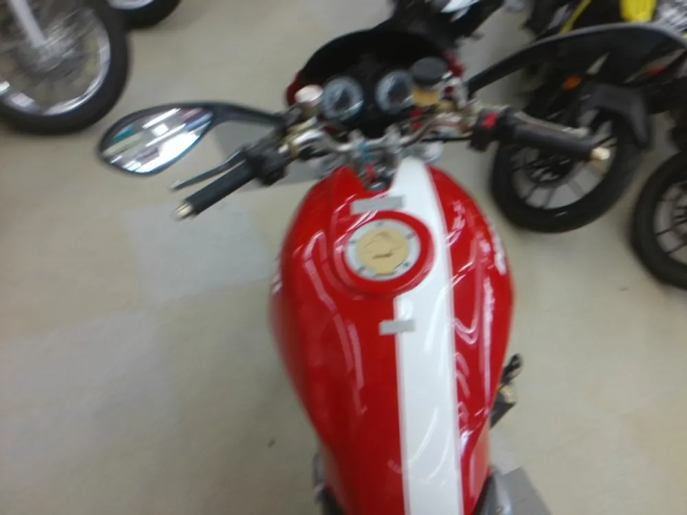 Honda CB400SB 2005, красный, фото 3