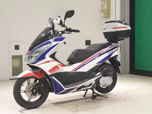 Honda PCX JF56, white | red | blue, фото 4