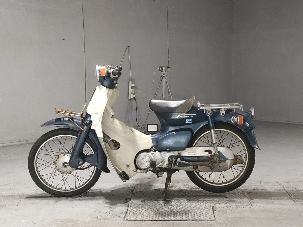 Honda Super Cub, синий, фото 2