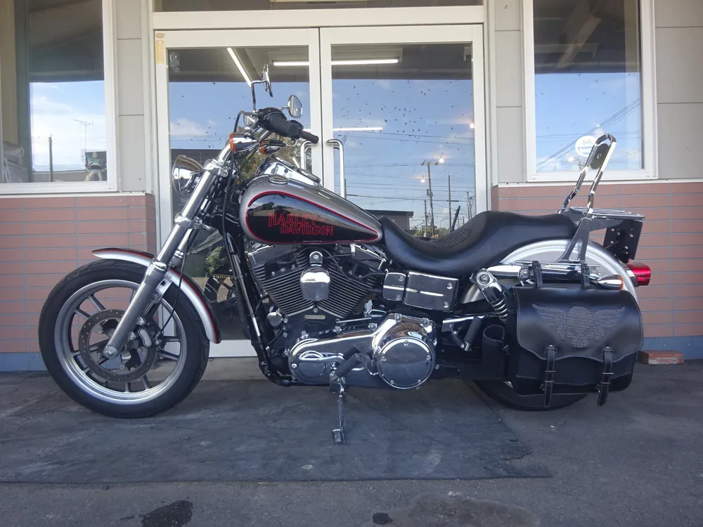 Harley-Davidson Dyna Low Rider 2009, чёрный, серебристый, фото 3