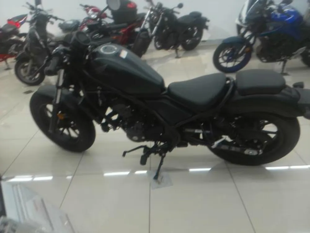 Honda Rebel 250, mat black, фото 2