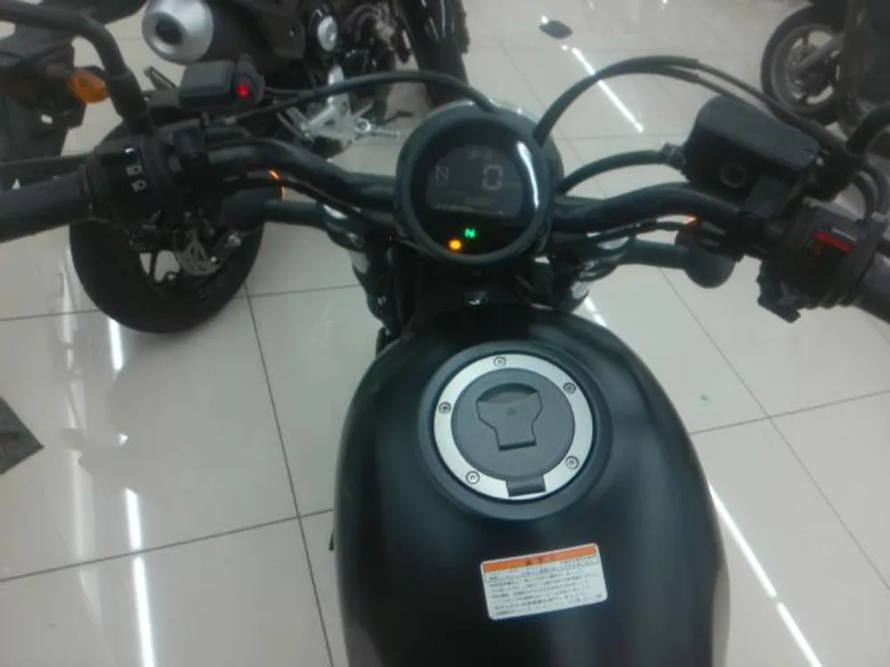 Honda Rebel 250, mat black, фото 3