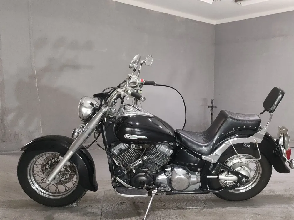 Yamaha Drag Star 400 Classic 2008, чёрный, фото 2