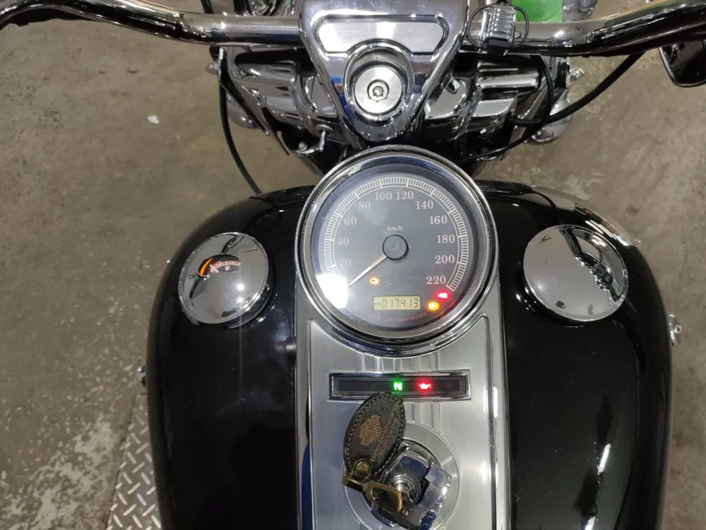Harley-Davidson FLHR1580 2010, чёрный, фото 5