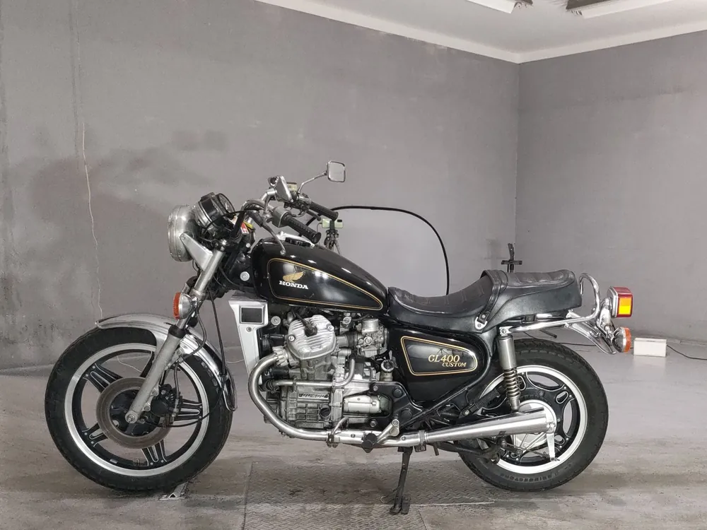 Honda GL400 1981, чёрный, фото 2