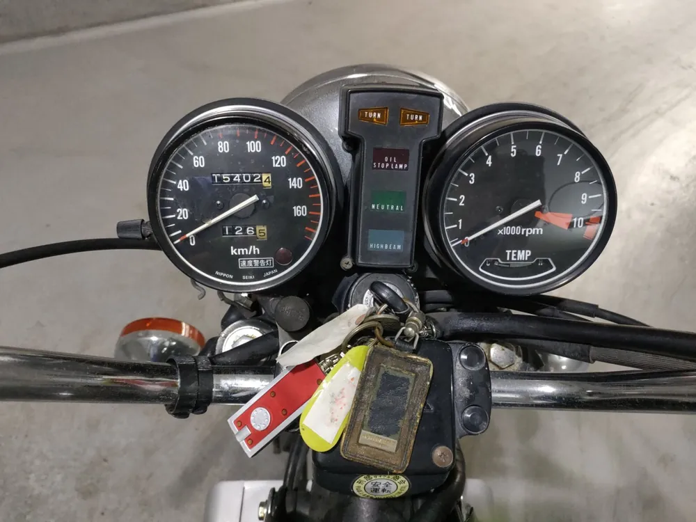 Honda GL400 1981, чёрный, фото 5