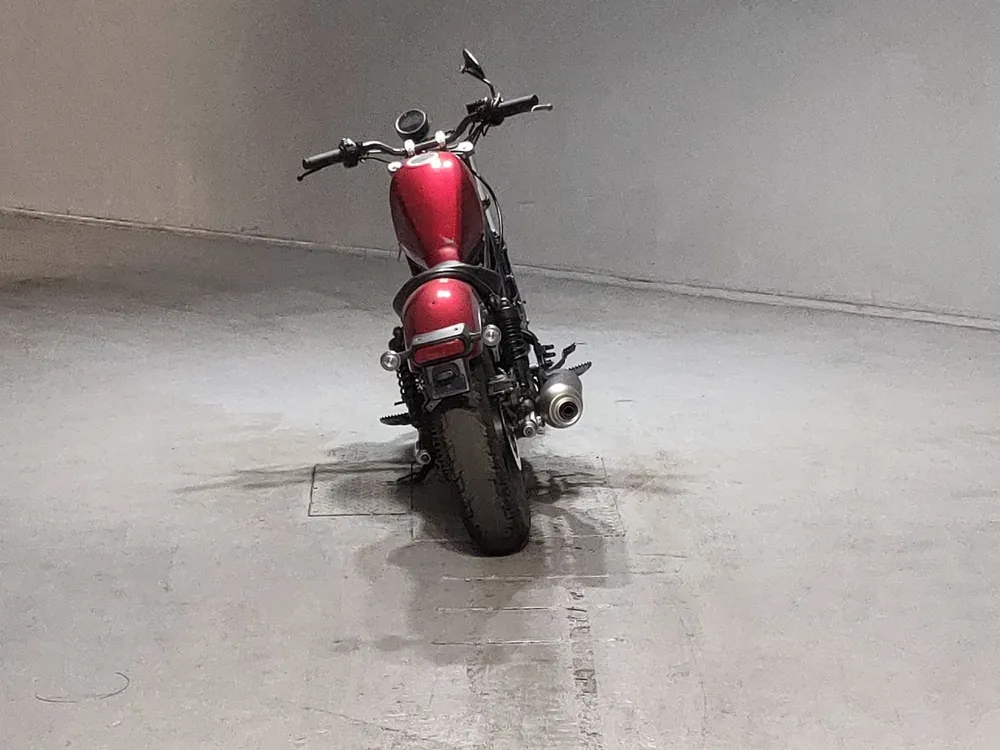 Honda Rebel 250, красный, фото 4