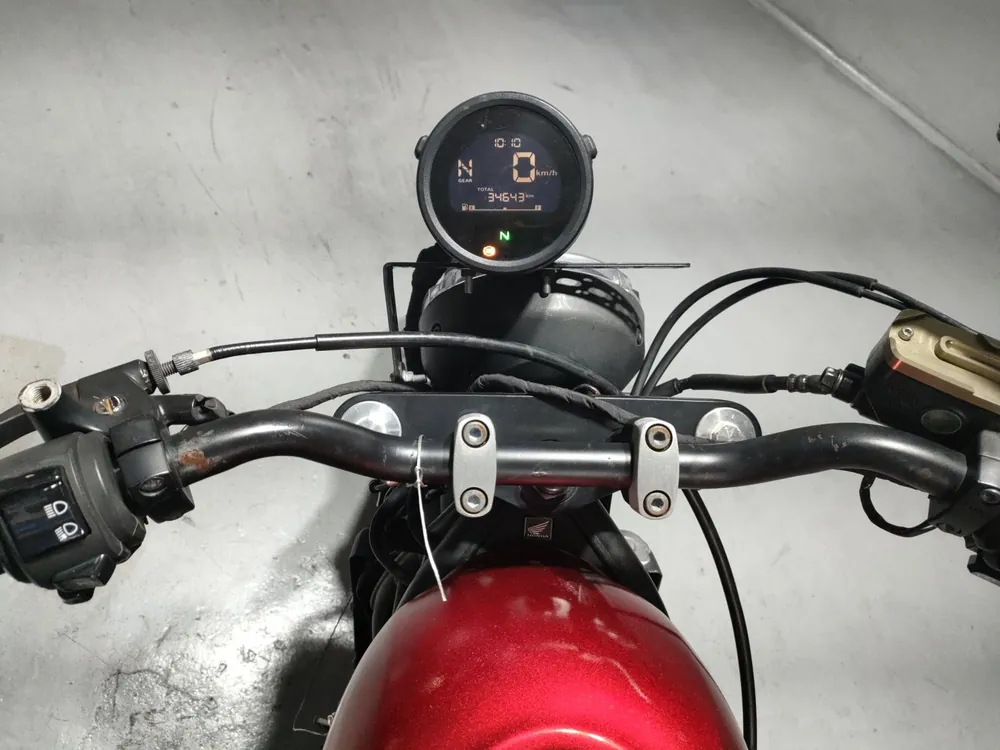 Honda Rebel 250, красный, фото 5