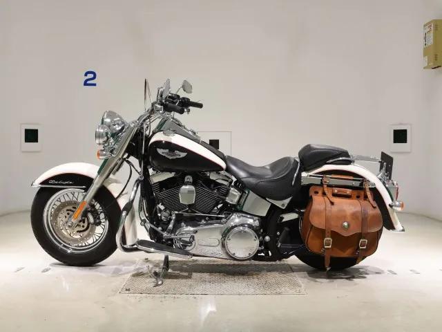 Harley-Davidson FLSTN1580 2011, white | black, фото 2