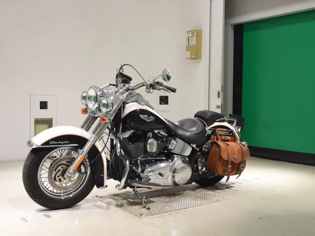 Harley-Davidson FLSTN1580 2011, white | black, фото 4