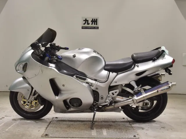 Suzuki GSX1300R Hayabusa 2002, серебристый, фото 2