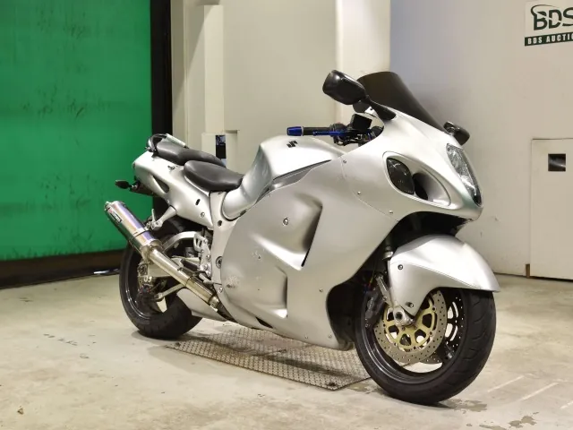 Suzuki GSX1300R Hayabusa 2002, серебристый, фото 3