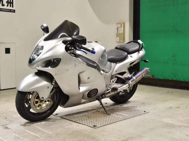 Suzuki GSX1300R Hayabusa 2002, серебристый, фото 4