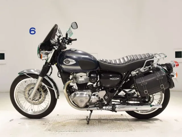 Kawasaki W800-2 2023, blue | silver, фото 2