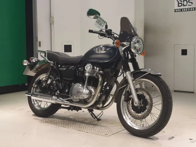 Kawasaki W800-2 2023, blue | silver, фото 3