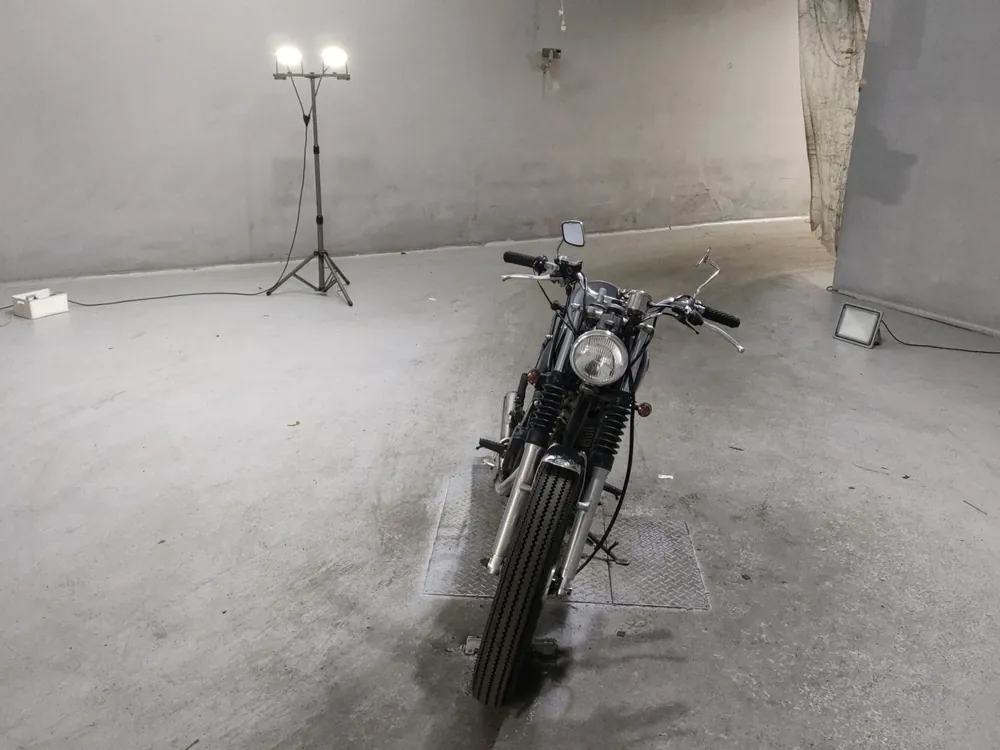 Yamaha SR400 2002, чёрный, фото 3