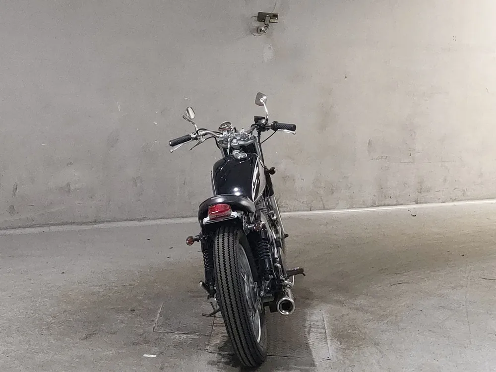 Yamaha SR400 2002, чёрный, фото 4