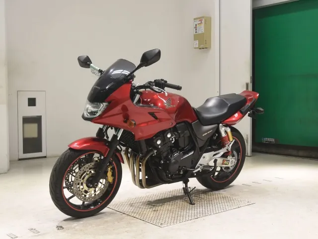 Honda CB400SB 2014, красный, фото 4