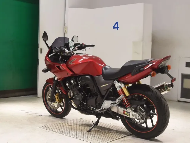 Honda CB400SB 2014, красный, фото 6
