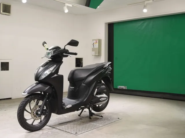 Honda Dio110-3 Basic, matt black, фото 4