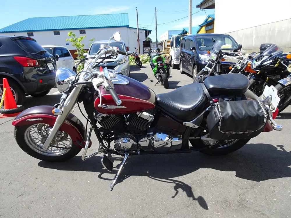 Yamaha Drag Star 1998, w red / dark red wine, фото 2