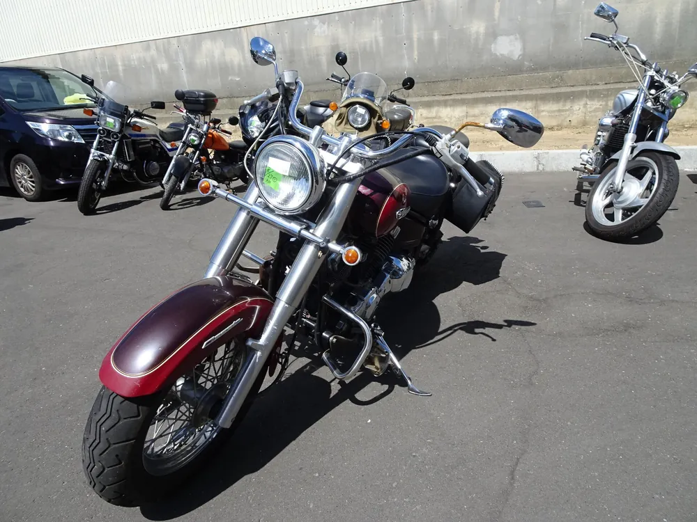 Yamaha Drag Star 1998, w red / dark red wine, фото 4