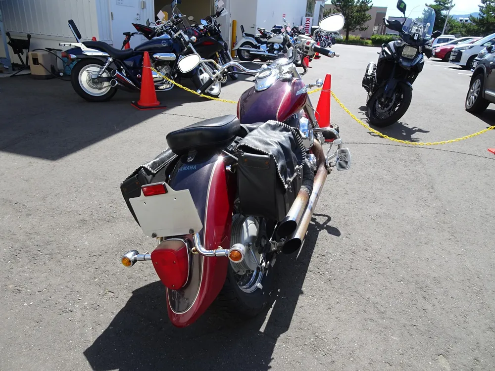 Yamaha Drag Star 1998, w red / dark red wine, фото 5