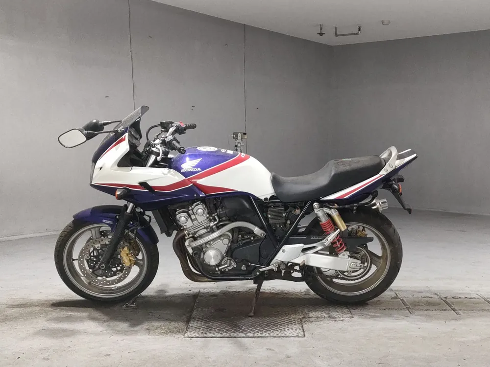 Honda CB400SB 2008, white / blue, фото 2
