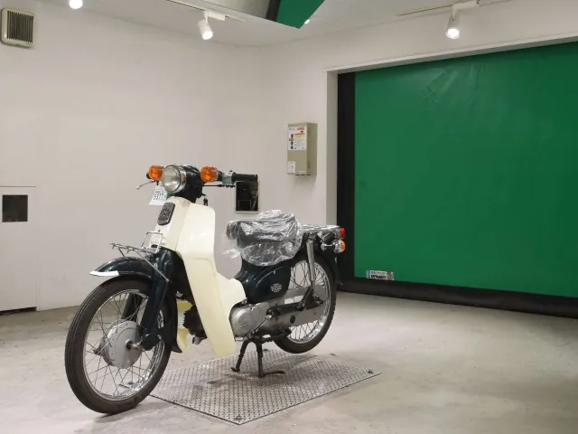 Honda Super Cub, зелёный, фото 4