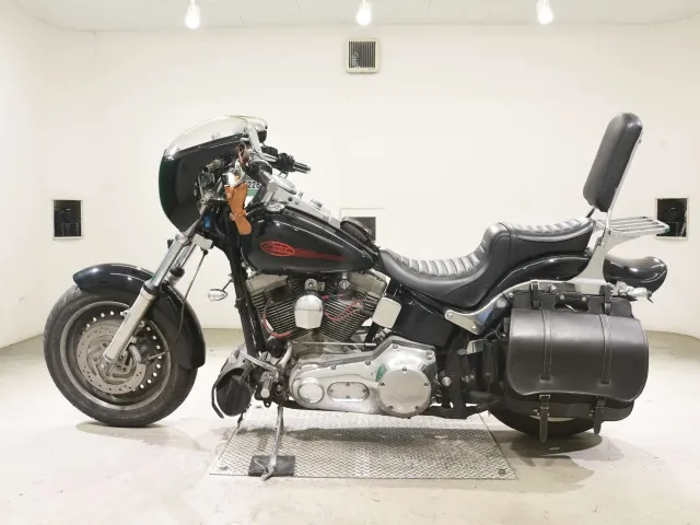 Harley-Davidson FXST1450 2005, чёрный, фото 2