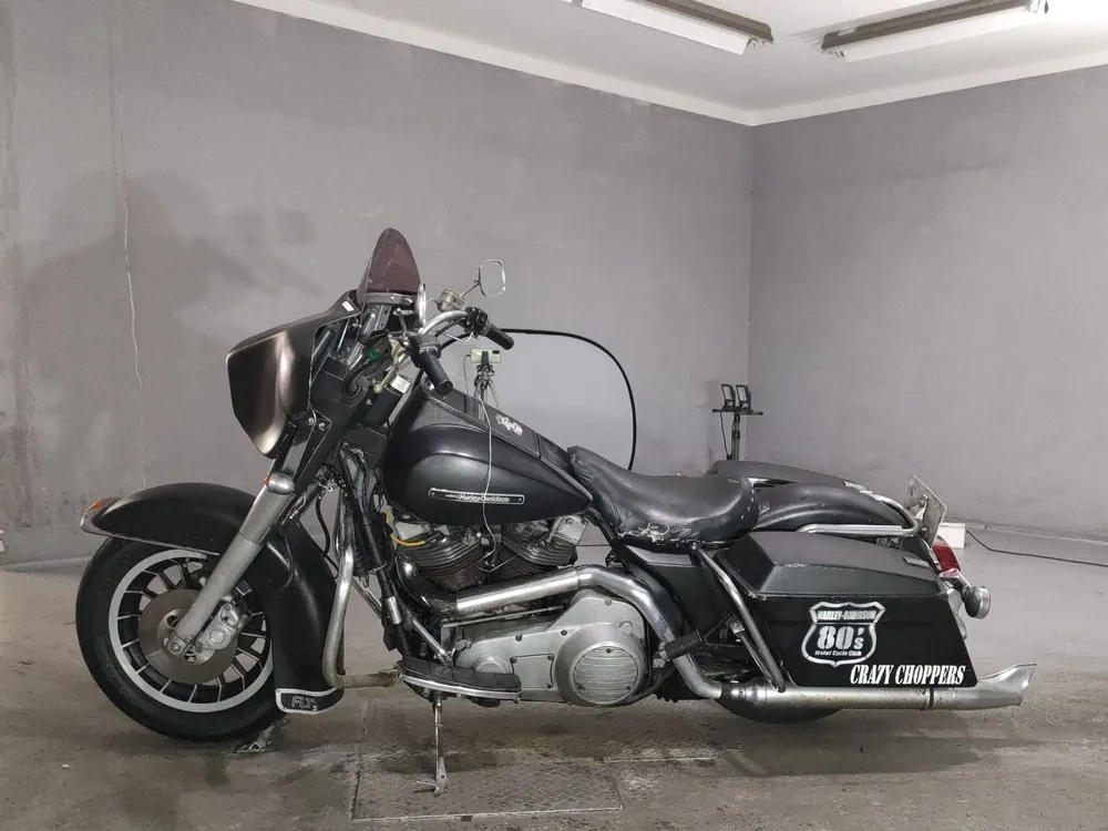 Harley-Davidson FLT1340 1981, чёрный, фото 2