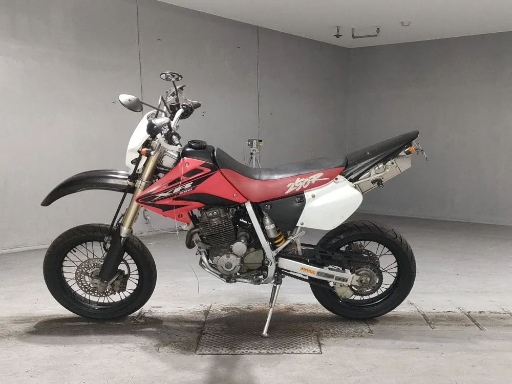 Honda XR250, black/red, фото 2