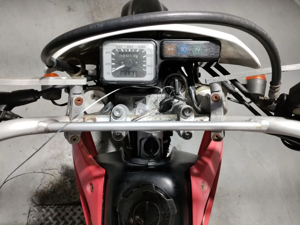 Honda XR250, black/red, фото 5