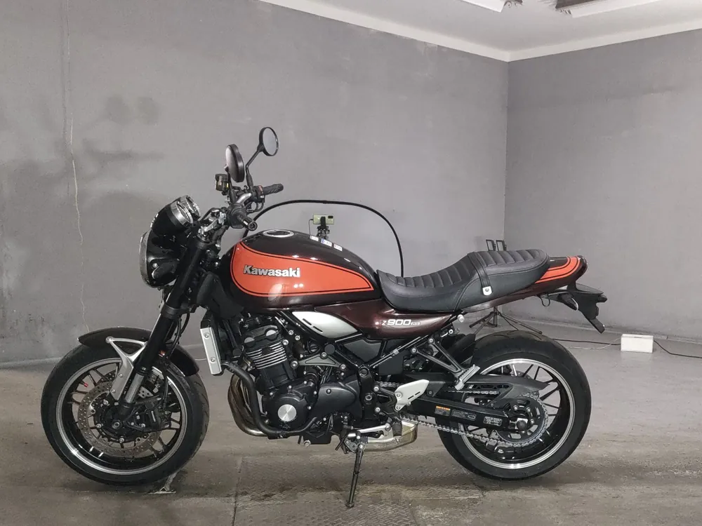 Kawasaki Z900RS 2019, оранжевый, light brown, фото 2