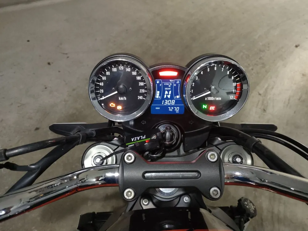 Kawasaki Z900RS 2019, оранжевый, light brown, фото 5