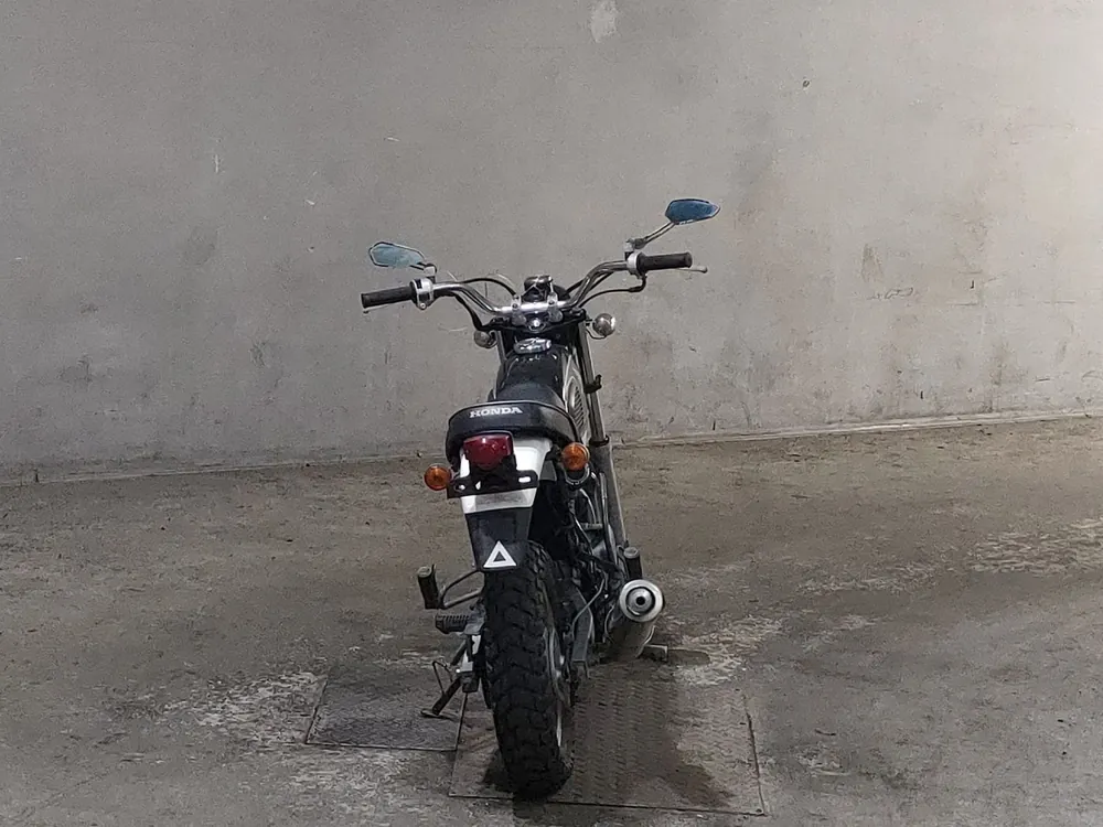 Honda APE 100, чёрный, фото 4
