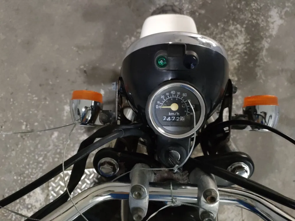 Honda APE 100, чёрный, фото 5