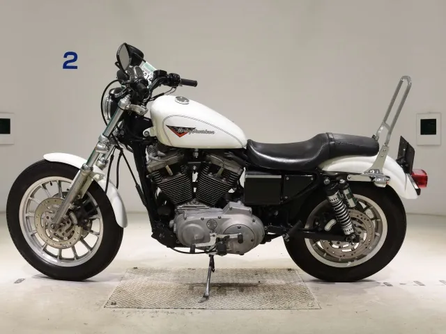 Harley-Davidson XL1200S 2002, белый, фото 2
