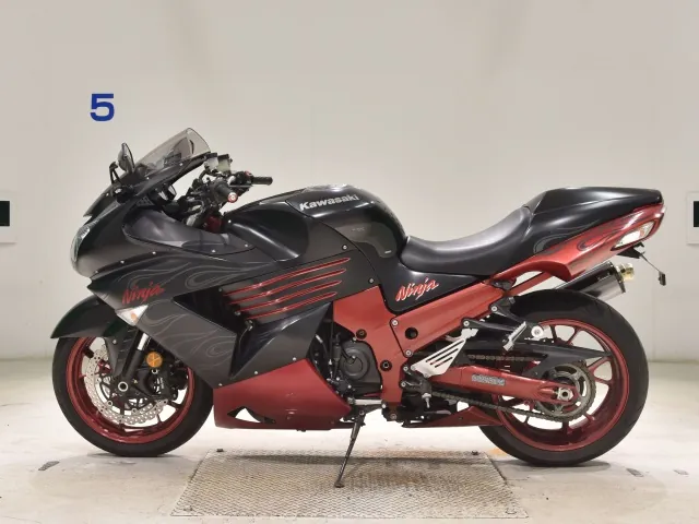 Kawasaki ZX-14 2008, red | black, фото 2