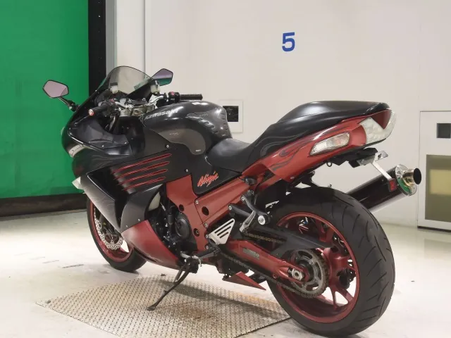 Kawasaki ZX-14 2008, red | black, фото 6